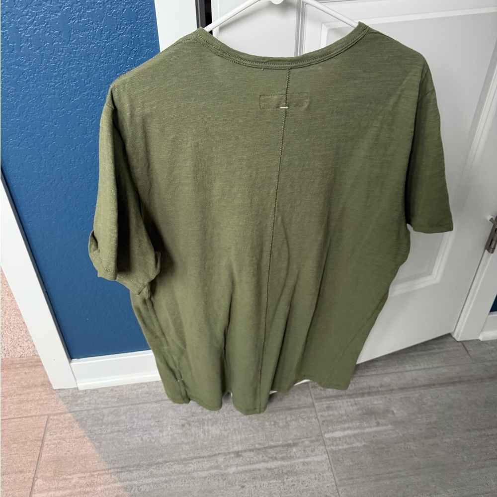 rag & bone Olive Green Men's Shirt